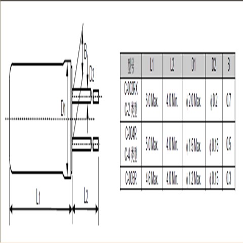 C-002RX,Q11C02RX1001300,2x6mm,32.768K,6pF,±20ppm