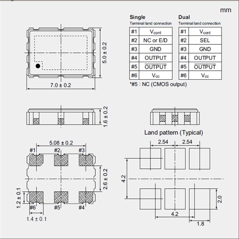 NDK晶振,贴片晶振,NV7050S[ ]晶振