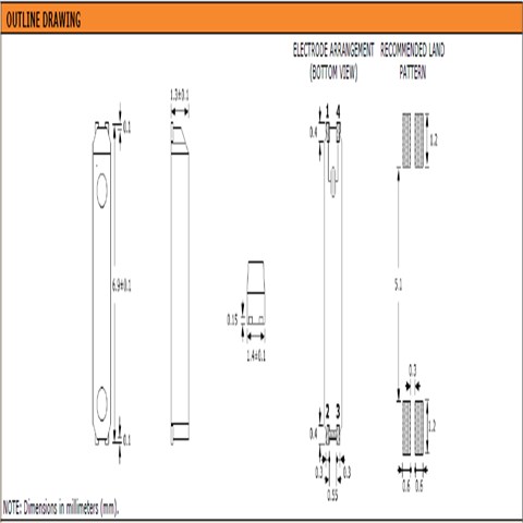 Suntsu晶振,小体积石英晶体,SWS614晶振