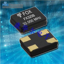 FOX福克斯FQ3225B晶振,FQ3225B-24.000小型3225mm晶振