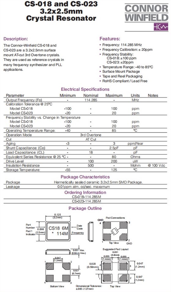 CS-018,CS-023 CS-018,CS-023