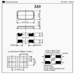 I2010-25.000-18晶振,美国ITTI进口晶振,电车充电枪晶振