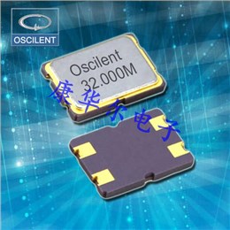 276服务器系列贴片晶振,Oscilent电脑主板晶振,276-33.8688M-18-P-TR高精度晶振