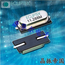 Ecliptek进口49SMD晶振,E1S高品质晶体,E1SAA18-16.000M TR胎压检测器晶振