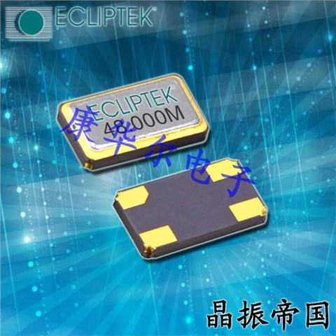 美国日蚀晶振,EA3560QA12-14.31818M TR航天飞机晶振,EA3560贴片无源晶振