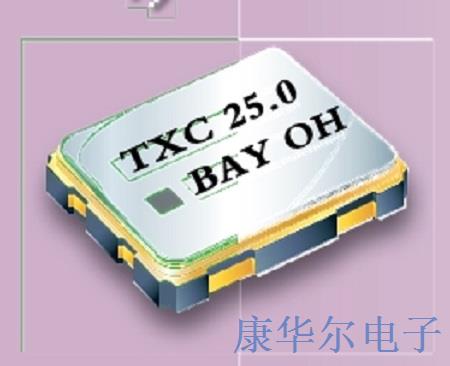 TXC可应用于车用电子的KHZ系列晶体振荡器