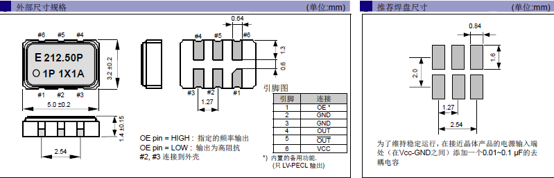 贴片型声表面滤波器,SAW振荡器,EG-2121CB晶振