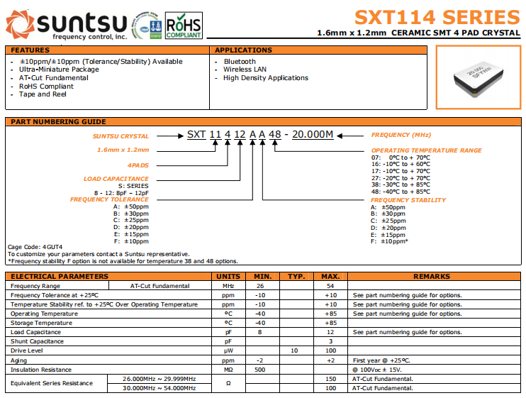 SXT114 1612