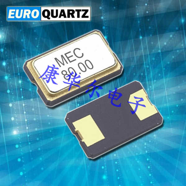 Euroquartz晶振,MJ2晶振,12.000MHzMJ2/20/30/-10+60/18pF/ATF/60R晶振