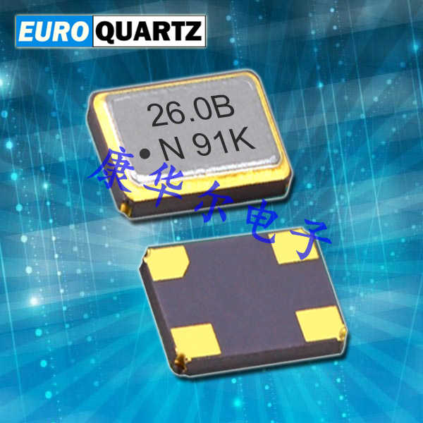 Euroquartz晶振,X11晶振,48.000MHzX11/10/30/-10+60/12pF/80R晶振