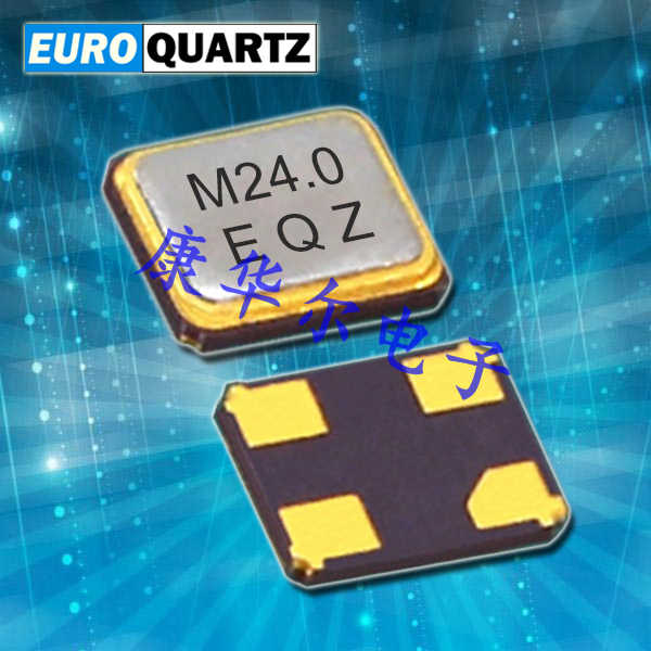 Euroquartz晶振,X21晶振,20.000MHzX21/10/30/-10+60/12pF/80R晶振