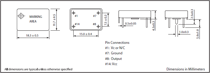 411 18.3x11.7mm TCXO