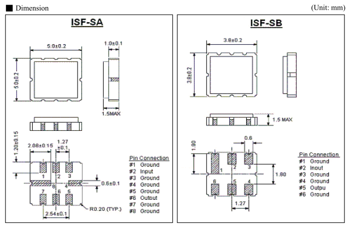 ITTI晶振,ISF-SA晶振,ISF-434.000-2-SA晶振