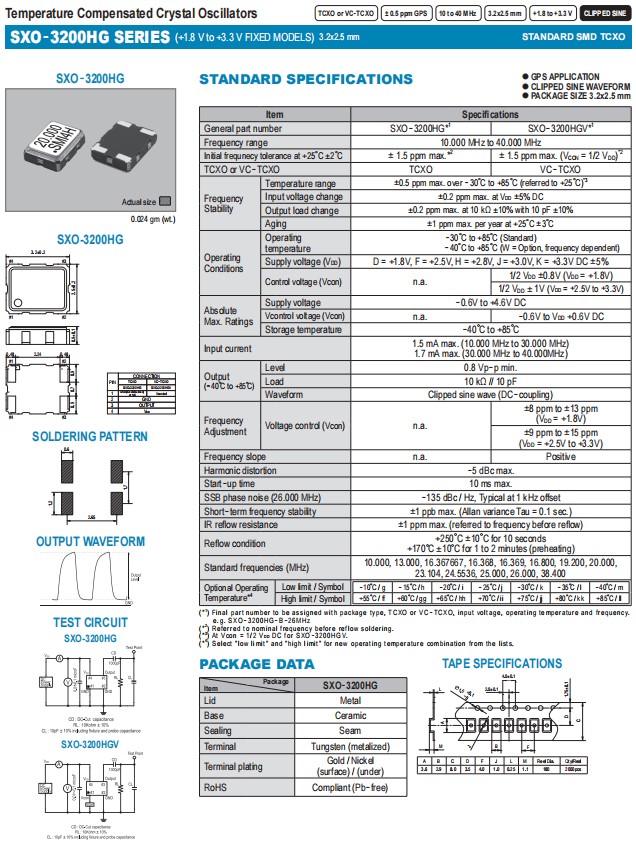 SXO-3200HG -1