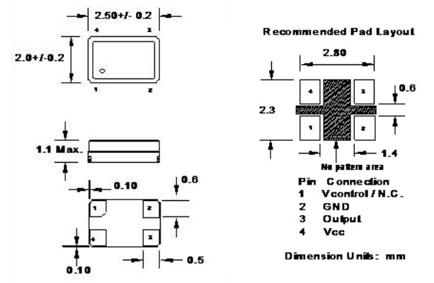 QVS晶振,QCT80晶振,QCT80–LQ4-26.000MHZ晶振