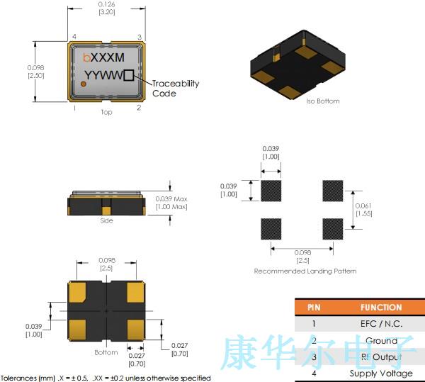 Bliley晶振,BTCS3晶振,BTCS3-16MHZMCN-BCCT晶振