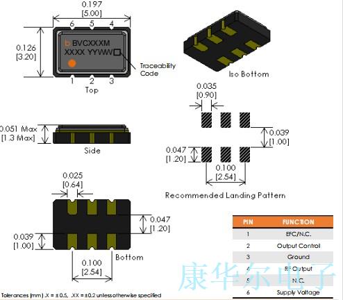 Bliley晶振,BVCS5晶振,BVCS5-24.000MHZMDN-ABCBT晶振