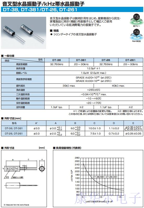 DT-38，DT-381,DT-26,DT-261